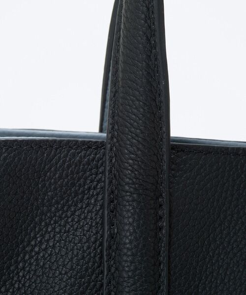 TOPKAPI / トプカピ トートバッグ | 【Breath TOPKAPI】DUAL デュアル シュリンクレザー バイカラー トートバッグ チャーム付き  | 詳細2