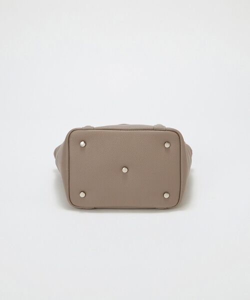 TOPKAPI / トプカピ トートバッグ | 【Breath TOPKAPI】DUAL デュアル シュリンクレザー バイカラー トートバッグ チャーム付き  | 詳細12