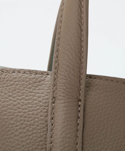 TOPKAPI / トプカピ トートバッグ | 【Breath TOPKAPI】DUAL デュアル シュリンクレザー バイカラー トートバッグ チャーム付き  | 詳細26