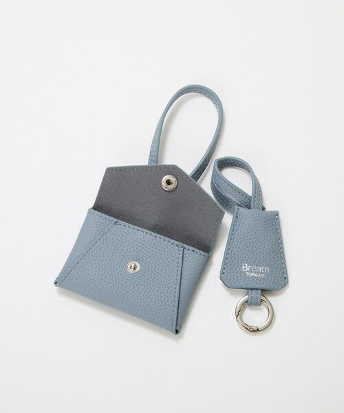 TOPKAPI / トプカピ ショルダーバッグ | 【Breath TOPKAPI】DUAL デュアル シュリンクレザー バイカラー 2way ワンハンドル ショルダーバッグ チャーム付き  | 詳細9
