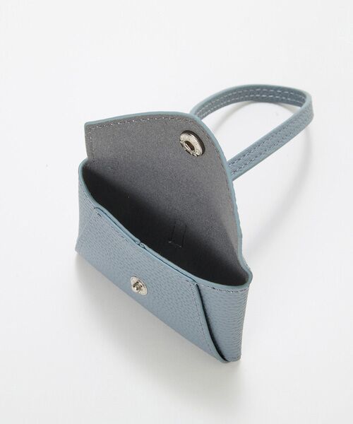 TOPKAPI / トプカピ ショルダーバッグ | 【Breath TOPKAPI】DUAL デュアル シュリンクレザー バイカラー 2way ワンハンドル ショルダーバッグ チャーム付き  | 詳細11