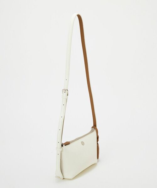 TOPKAPI / トプカピ ショルダーバッグ | 【Breath TOPKAPI】DUAL デュアル シュリンクレザー バイカラー ミニ ショルダーバッグ チャーム付き  | 詳細5