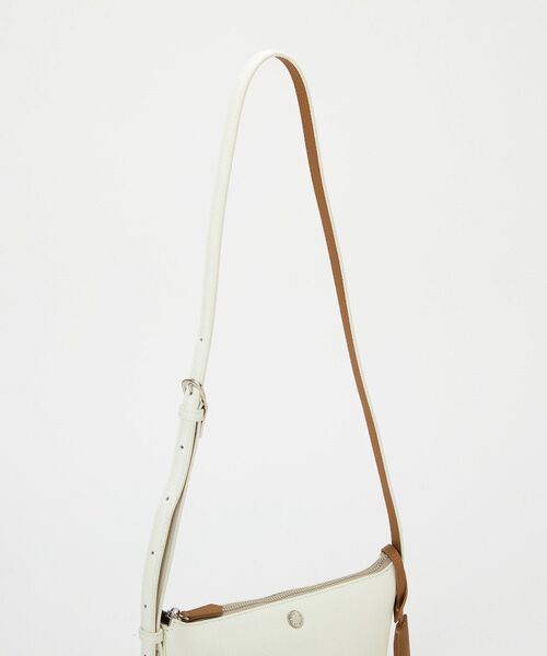 TOPKAPI / トプカピ ショルダーバッグ | 【Breath TOPKAPI】DUAL デュアル シュリンクレザー バイカラー ミニ ショルダーバッグ チャーム付き  | 詳細9