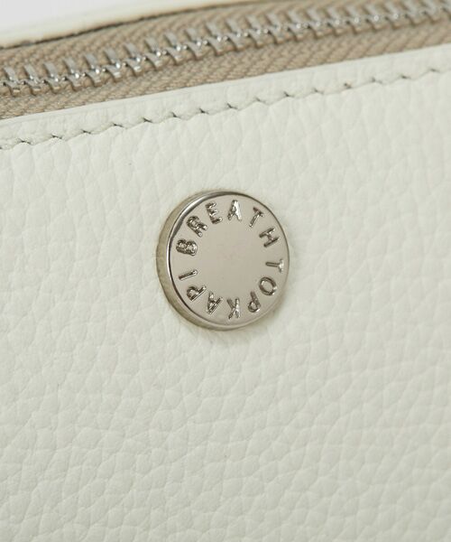 TOPKAPI / トプカピ ショルダーバッグ | 【Breath TOPKAPI】DUAL デュアル シュリンクレザー バイカラー ミニ ショルダーバッグ チャーム付き  | 詳細10