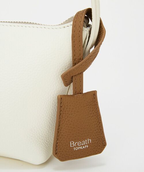 TOPKAPI / トプカピ ショルダーバッグ | 【Breath TOPKAPI】DUAL デュアル シュリンクレザー バイカラー ミニ ショルダーバッグ チャーム付き  | 詳細11