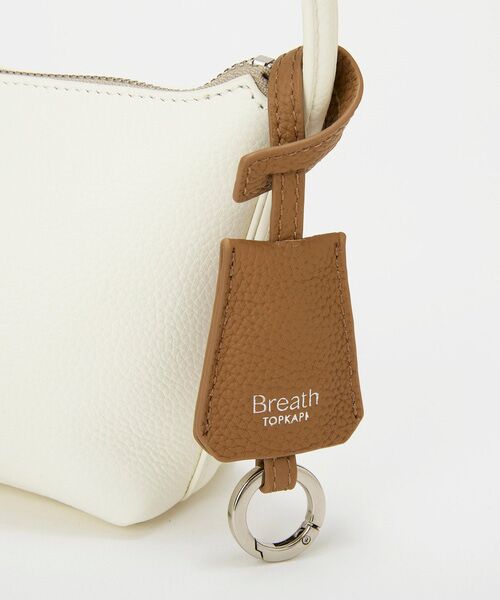 TOPKAPI / トプカピ ショルダーバッグ | 【Breath TOPKAPI】DUAL デュアル シュリンクレザー バイカラー ミニ ショルダーバッグ チャーム付き  | 詳細12