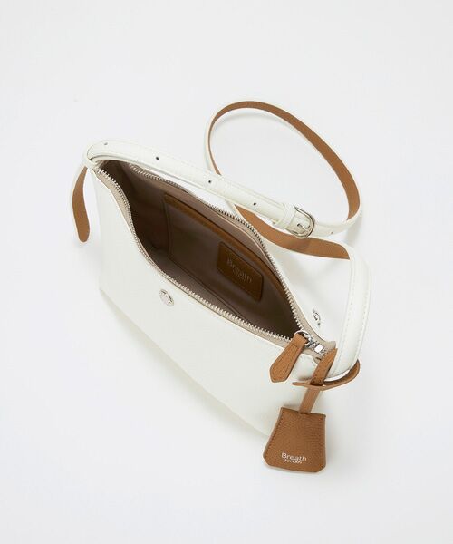 TOPKAPI / トプカピ ショルダーバッグ | 【Breath TOPKAPI】DUAL デュアル シュリンクレザー バイカラー ミニ ショルダーバッグ チャーム付き  | 詳細19