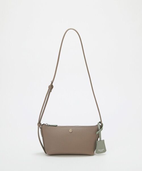 TOPKAPI / トプカピ ショルダーバッグ | 【Breath TOPKAPI】DUAL デュアル シュリンクレザー バイカラー ミニ ショルダーバッグ チャーム付き  | 詳細20