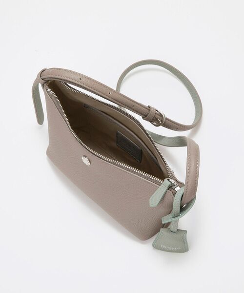 TOPKAPI / トプカピ ショルダーバッグ | 【Breath TOPKAPI】DUAL デュアル シュリンクレザー バイカラー ミニ ショルダーバッグ チャーム付き  | 詳細22