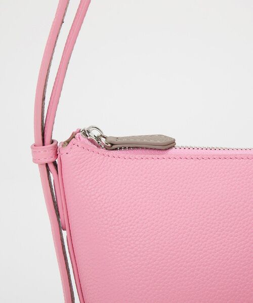 TOPKAPI / トプカピ ショルダーバッグ | 【Breath TOPKAPI】DUAL デュアル シュリンクレザー バイカラー ミニ ショルダーバッグ チャーム付き  | 詳細29