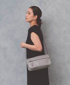 TOPKAPI / トプカピ ショルダーバッグ | 【Breath TOPKAPI】SUPPLE サプル シボレザー スワローマチ ワイド ショルダーバッグ