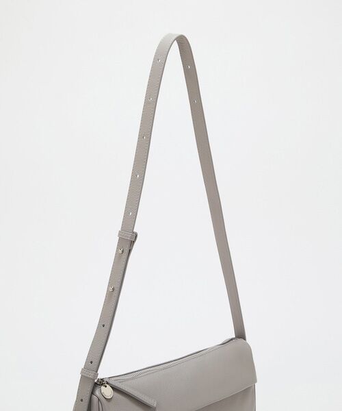 TOPKAPI / トプカピ ショルダーバッグ | 【Breath TOPKAPI】SUPPLE サプル シボレザー スワローマチ ワイド ショルダーバッグ | 詳細11