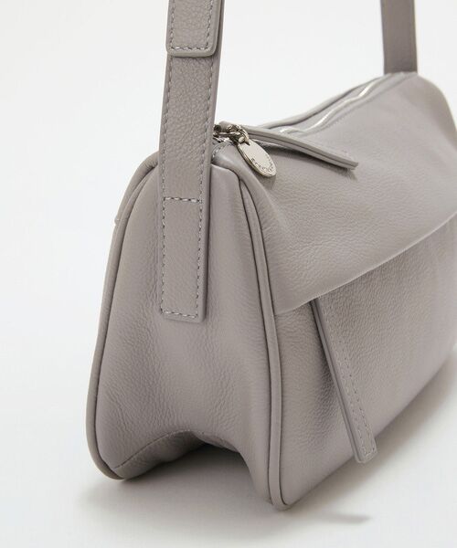 TOPKAPI / トプカピ ショルダーバッグ | 【Breath TOPKAPI】SUPPLE サプル シボレザー スワローマチ ワイド ショルダーバッグ | 詳細12