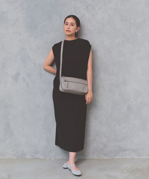 TOPKAPI / トプカピ ショルダーバッグ | 【Breath TOPKAPI】SUPPLE サプル シボレザー スワローマチ ワイド ショルダーバッグ | 詳細4