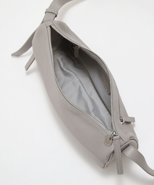 TOPKAPI / トプカピ ショルダーバッグ | 【Breath TOPKAPI】SUPPLE サプル シボレザー スワローマチ ワイド ショルダーバッグ | 詳細17