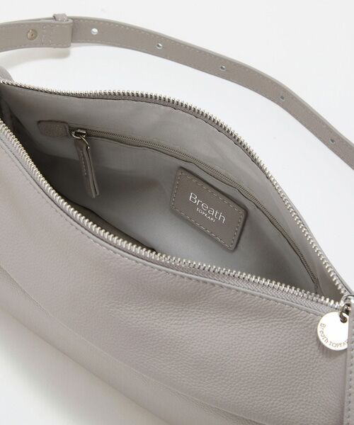 TOPKAPI / トプカピ ショルダーバッグ | 【Breath TOPKAPI】SUPPLE サプル シボレザー スワローマチ ワイド ショルダーバッグ | 詳細20
