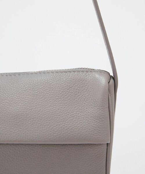 TOPKAPI / トプカピ ショルダーバッグ | 【Breath TOPKAPI】SUPPLE サプル シボレザー スワローマチ ワイド ショルダーバッグ | 詳細22