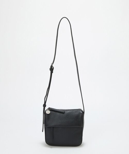 TOPKAPI / トプカピ ショルダーバッグ | 【Breath TOPKAPI】SUPPLE サプル シボレザー スワローマチ スクエア ミニ ショルダーバッグ | 詳細3