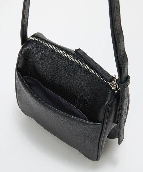 TOPKAPI / トプカピ ショルダーバッグ | 【Breath TOPKAPI】SUPPLE サプル シボレザー スワローマチ スクエア ミニ ショルダーバッグ | 詳細12