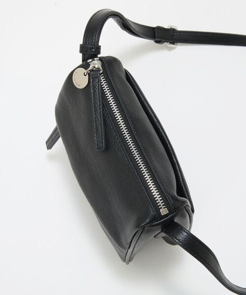 TOPKAPI / トプカピ ショルダーバッグ | 【Breath TOPKAPI】SUPPLE サプル シボレザー スワローマチ スクエア ミニ ショルダーバッグ | 詳細13
