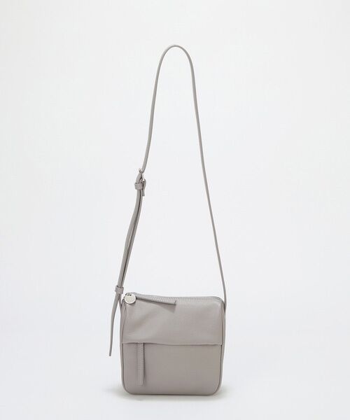 TOPKAPI / トプカピ ショルダーバッグ | 【Breath TOPKAPI】SUPPLE サプル シボレザー スワローマチ スクエア ミニ ショルダーバッグ | 詳細18