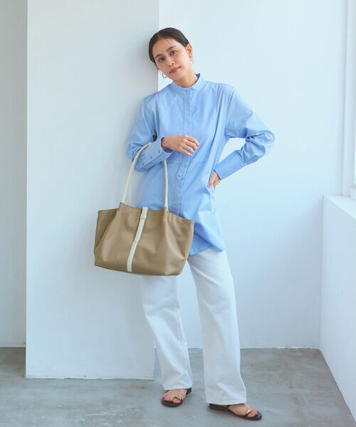 TOPKAPI / トプカピ トートバッグ | 【TREASURE TOPKAPI】ナイロン センターベルト トートバッグ　A4 / 軽量 / 肩掛け | 詳細5