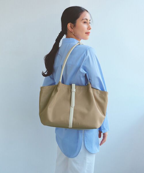 TOPKAPI / トプカピ トートバッグ | 【TREASURE TOPKAPI】ナイロン センターベルト トートバッグ　A4 / 軽量 / 肩掛け | 詳細6