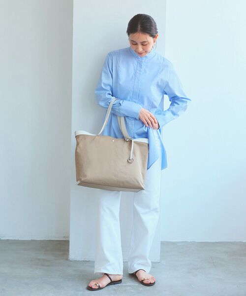 TOPKAPI / トプカピ トートバッグ | 【Breath TOPKAPI】MORPH モーフ リンクルナイロン トートバッグ チャーム付き　A4 / 超軽量 | 詳細18