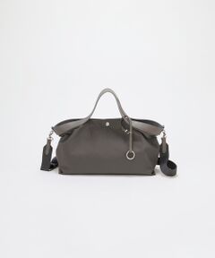 TOPKAPI / トプカピ トートバッグ | 【Breath TOPKAPI】MORPH モーフ リンクルナイロン 2way ワイド トートバッグ チャーム付き　軽量