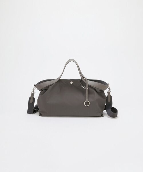 TOPKAPI / トプカピ トートバッグ | 【Breath TOPKAPI】MORPH モーフ リンクルナイロン 2way ワイド トートバッグ チャーム付き　軽量 | 詳細5