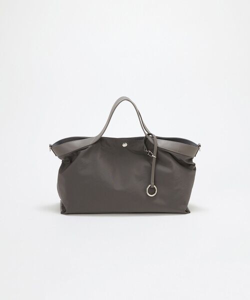 TOPKAPI / トプカピ トートバッグ | 【Breath TOPKAPI】MORPH モーフ リンクルナイロン 2way ワイド トートバッグ チャーム付き　軽量 | 詳細9