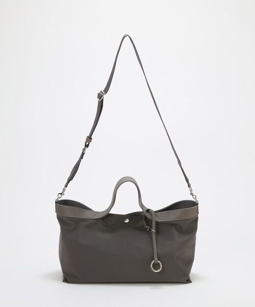 TOPKAPI / トプカピ トートバッグ | 【Breath TOPKAPI】MORPH モーフ リンクルナイロン 2way ワイド トートバッグ チャーム付き　軽量 | 詳細10