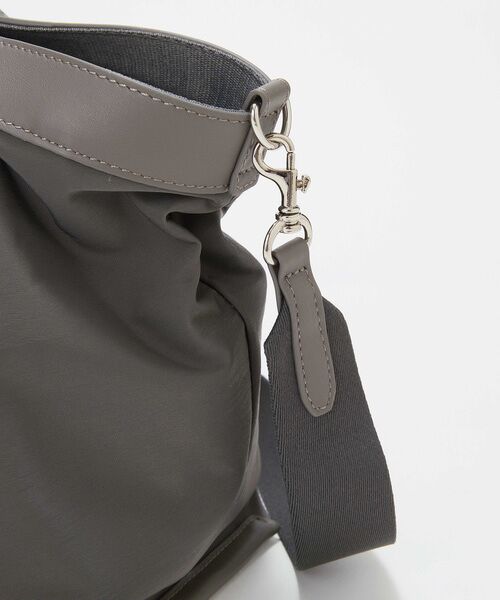 TOPKAPI / トプカピ トートバッグ | 【Breath TOPKAPI】MORPH モーフ リンクルナイロン 2way ワイド トートバッグ チャーム付き　軽量 | 詳細14