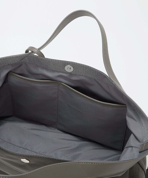TOPKAPI / トプカピ トートバッグ | 【Breath TOPKAPI】MORPH モーフ リンクルナイロン 2way ワイド トートバッグ チャーム付き　軽量 | 詳細18