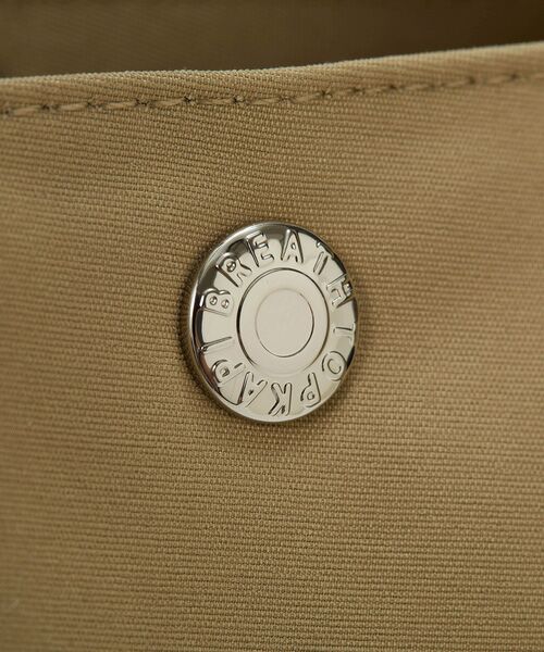 TOPKAPI / トプカピ トートバッグ | 【Breath TOPKAPI】FRAME フレーム レザーベルト スクエア トートバッグ　A4 / 軽量 | 詳細17