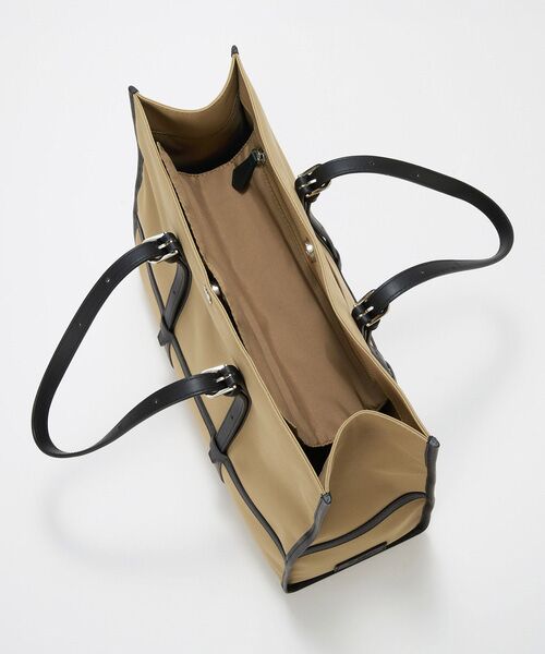 TOPKAPI / トプカピ トートバッグ | 【Breath TOPKAPI】FRAME フレーム レザーベルト スクエア トートバッグ　A4 / 軽量 | 詳細21