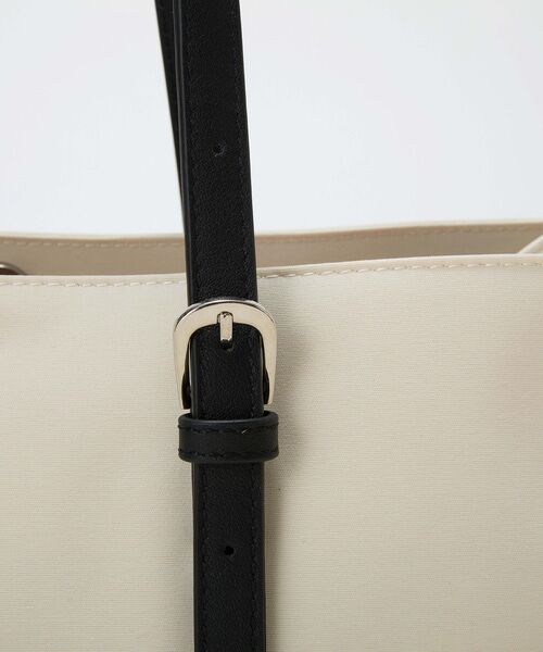 TOPKAPI / トプカピ トートバッグ | 【Breath TOPKAPI】FRAME フレーム レザーベルト ワイド ミニ トートバッグ | 詳細4