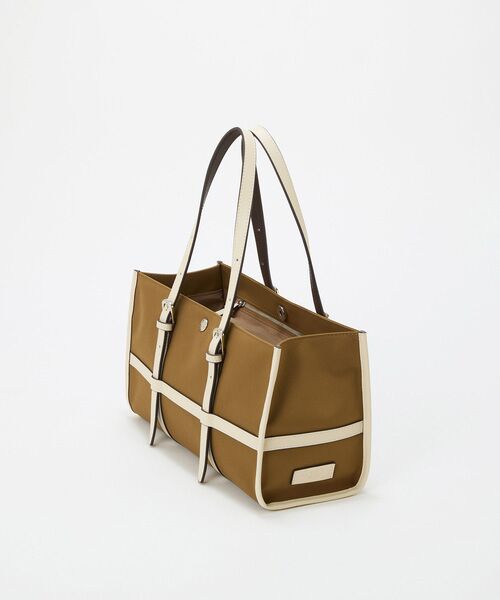 TOPKAPI / トプカピ トートバッグ | 【Breath TOPKAPI】FRAME フレーム レザーベルト ワイド ミニ トートバッグ | 詳細6