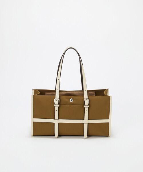 TOPKAPI / トプカピ トートバッグ | 【Breath TOPKAPI】FRAME フレーム レザーベルト ワイド ミニ トートバッグ | 詳細7