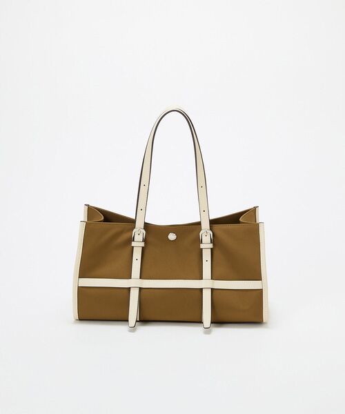 TOPKAPI / トプカピ トートバッグ | 【Breath TOPKAPI】FRAME フレーム レザーベルト ワイド ミニ トートバッグ | 詳細9