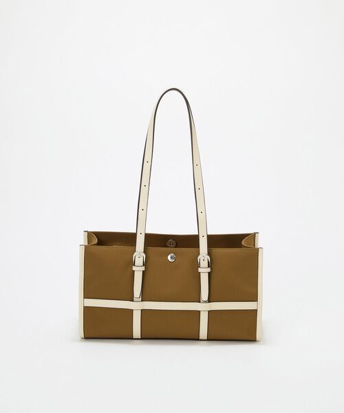 TOPKAPI / トプカピ トートバッグ | 【Breath TOPKAPI】FRAME フレーム レザーベルト ワイド ミニ トートバッグ | 詳細10