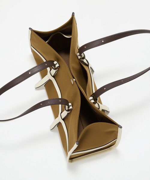 TOPKAPI / トプカピ トートバッグ | 【Breath TOPKAPI】FRAME フレーム レザーベルト ワイド ミニ トートバッグ | 詳細17