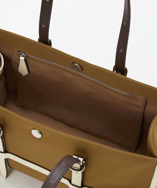 TOPKAPI / トプカピ トートバッグ | 【Breath TOPKAPI】FRAME フレーム レザーベルト ワイド ミニ トートバッグ | 詳細21