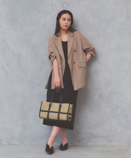 TOPKAPI / トプカピ トートバッグ | 【Breath TOPKAPI】FRAME フレーム レザーベルト ワイド ミニ トートバッグ | 詳細24