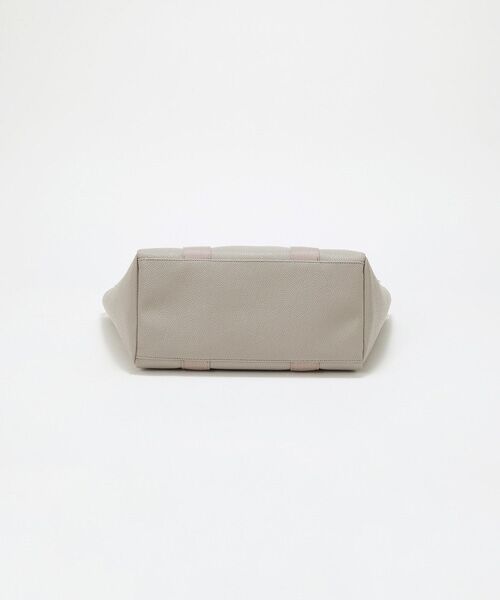 TOPKAPI / トプカピ トートバッグ | 【Breath TOPKAPI】SCOTCH GRAIN スコッチグレイン ロングハンドル ボックス トートバッグ チャーム付き　A4 / 2way　 | 詳細6