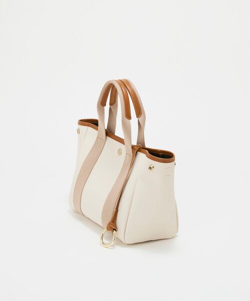 TOPKAPI / トプカピ トートバッグ | 【Breath TOPKAPI】SCOTCH GRAIN スコッチグレイン 2way ミニ トートバッグ チャーム付き　 | 詳細5