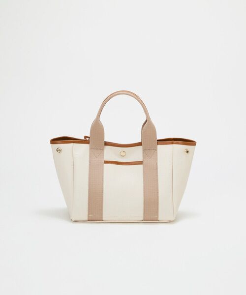 TOPKAPI / トプカピ トートバッグ | 【Breath TOPKAPI】SCOTCH GRAIN スコッチグレイン 2way ミニ トートバッグ チャーム付き　 | 詳細6