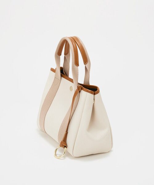 TOPKAPI / トプカピ トートバッグ | 【Breath TOPKAPI】SCOTCH GRAIN スコッチグレイン 2way ミニ トートバッグ チャーム付き　 | 詳細9