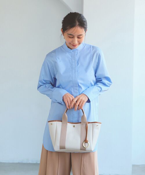 TOPKAPI / トプカピ トートバッグ | 【Breath TOPKAPI】SCOTCH GRAIN スコッチグレイン 2way ミニ トートバッグ チャーム付き　 | 詳細2