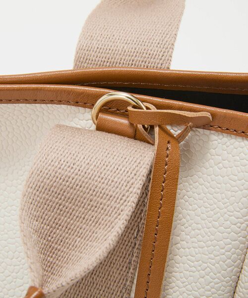 TOPKAPI / トプカピ トートバッグ | 【Breath TOPKAPI】SCOTCH GRAIN スコッチグレイン 2way ミニ トートバッグ チャーム付き　 | 詳細15